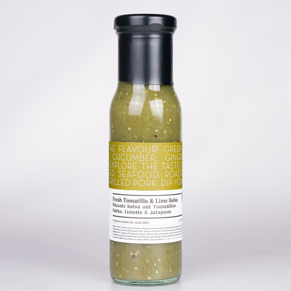 Sauce, Fresh Tomatillo & Lime Salsa Sauce, Fresh Tomatillo & Lime Salsa