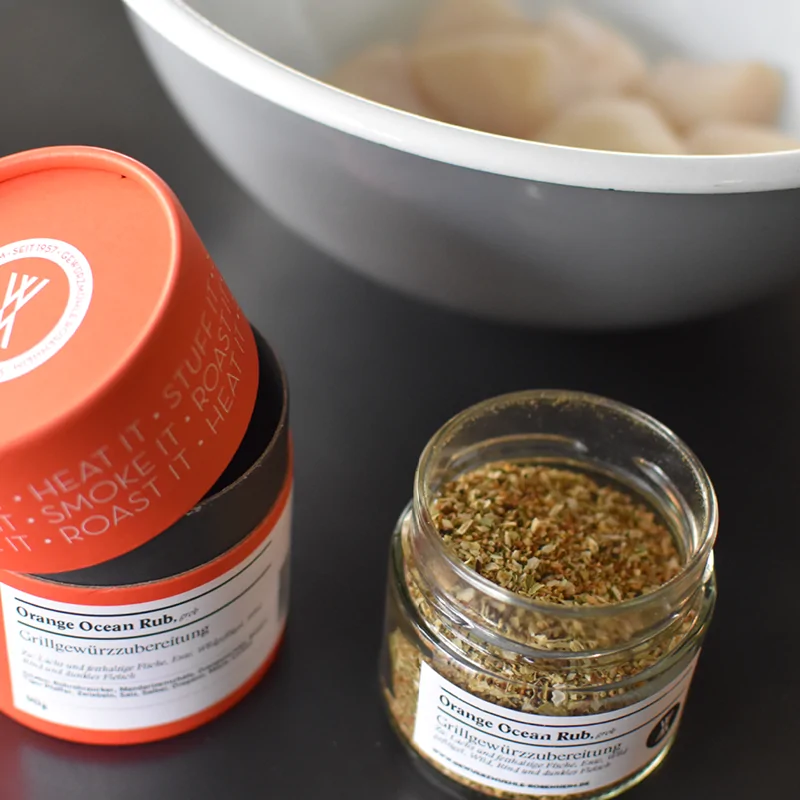 Jakobsmuscheln | Orange Ocean Rub Gewürz