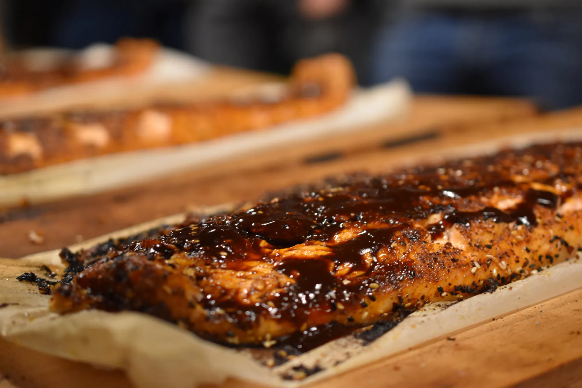 Flammlachs | Szechuan Teriyaki Sauce | Korean S(e)oul Rub