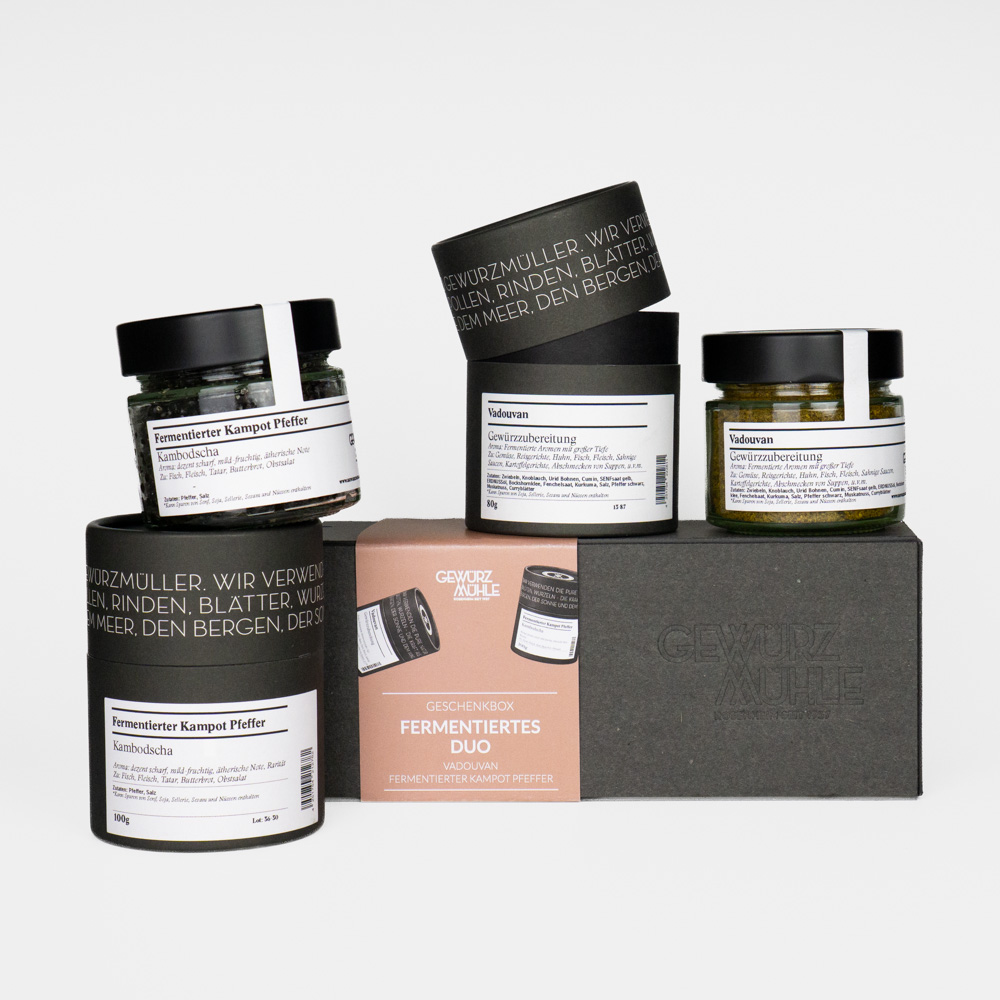 Gewürzgeschenkset "Fermentiertes Duo" (Banderole)