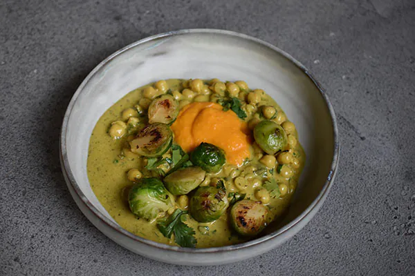 Rehkeule | Kashmir | Curry | Kichererbsen | Rosenkohl