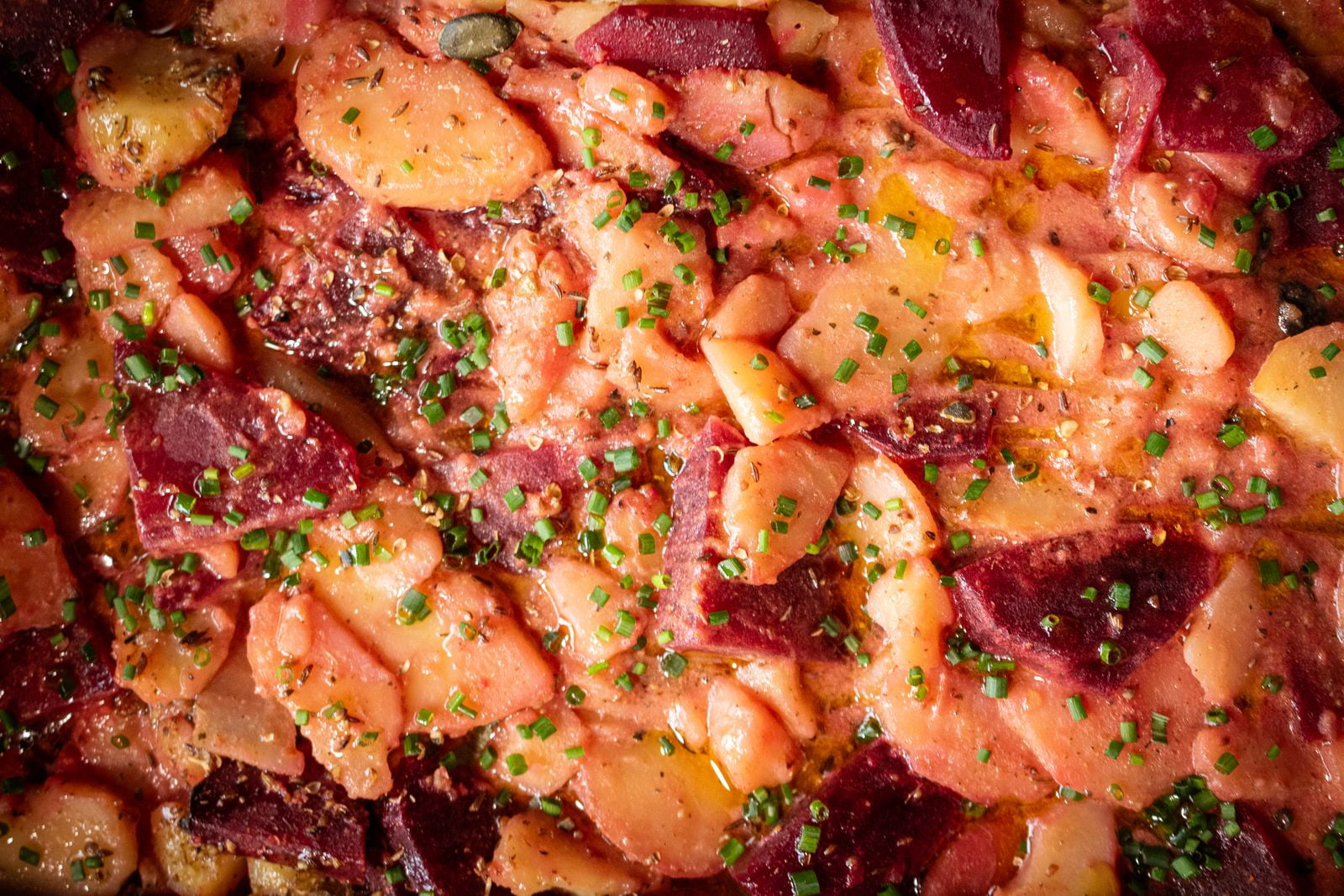 Kartoffel Rote Bete Salat mit Steirischem Brotgewürz von Gewürzmühle Rosenheim