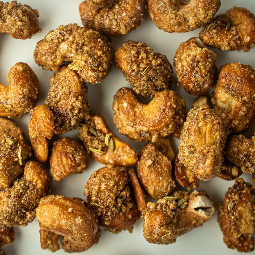 Honey Fennel Cashews
