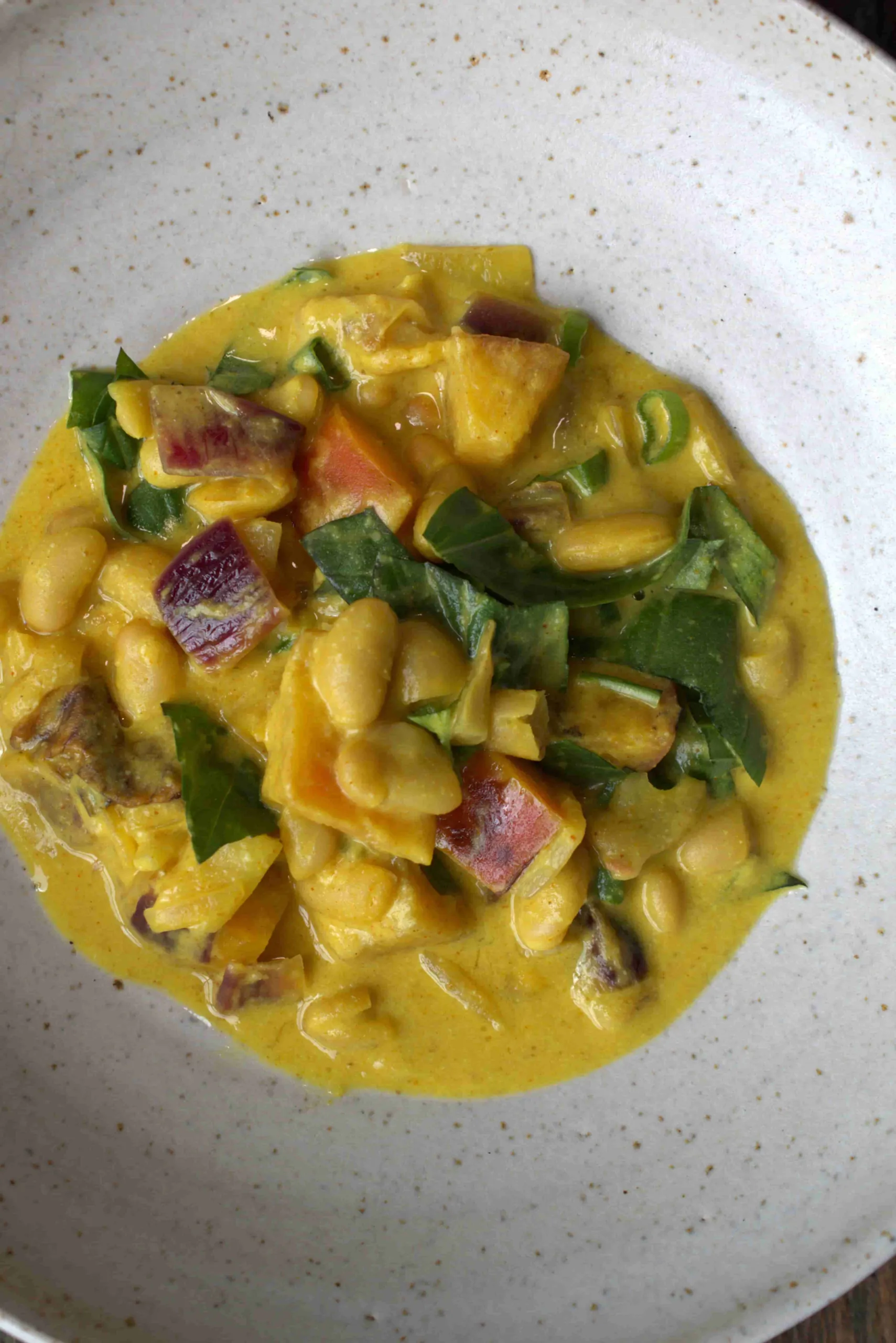 Thai Curry | Weiße Bohnen | Äpfel | Rote Zwiebel