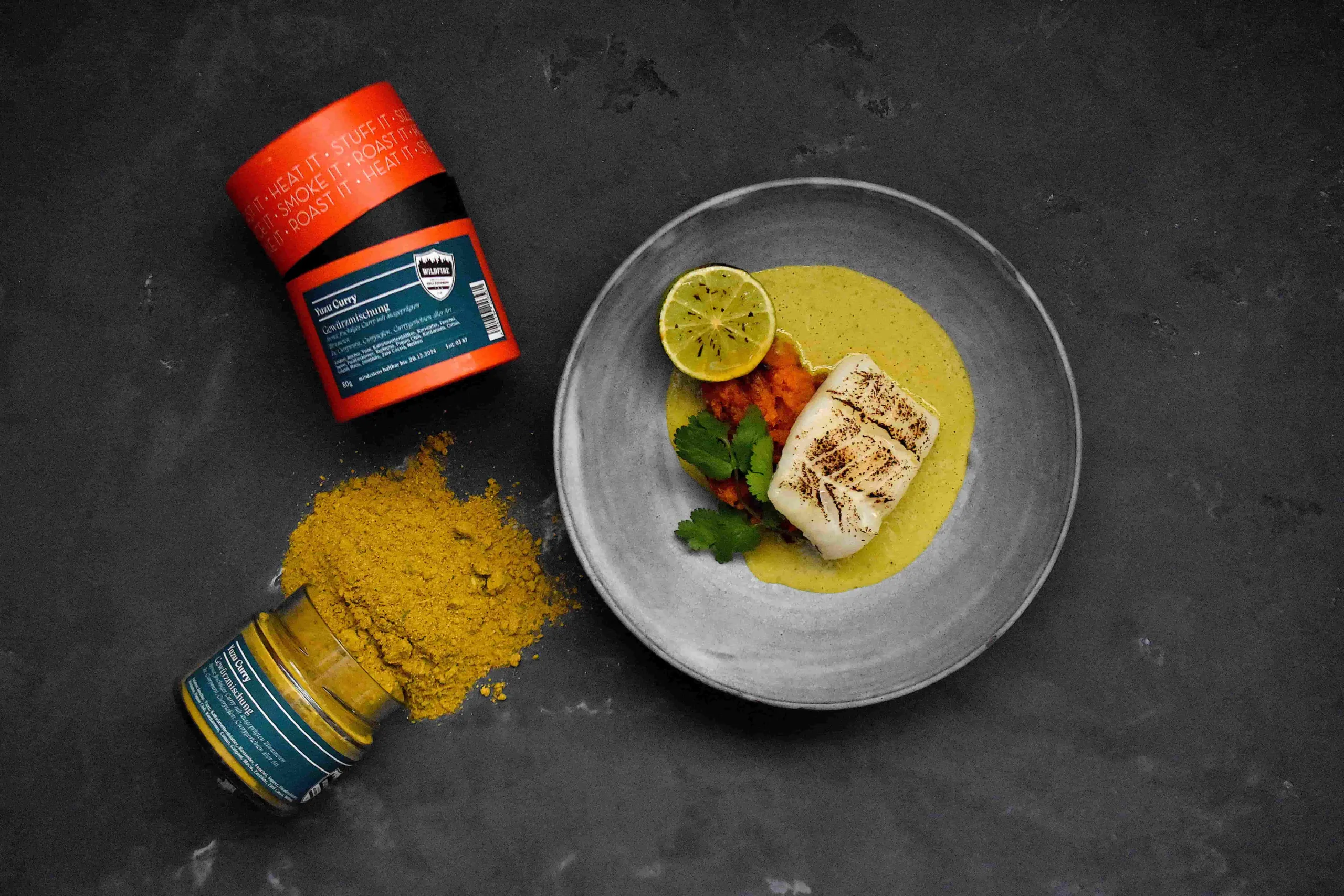 Kabeljau | Süsskartoffel | Yuzu Curry
