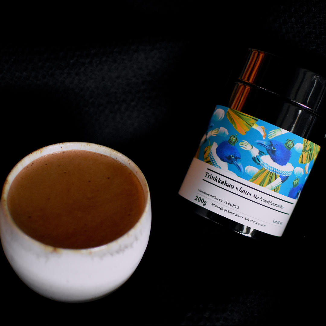 Kakao BIO, Java, Mit Kokosblütenzucker - 250g Nachfüllpack Kakao BIO, Java, Mit Kokosblütenzucker - 250g Nachfüllpack