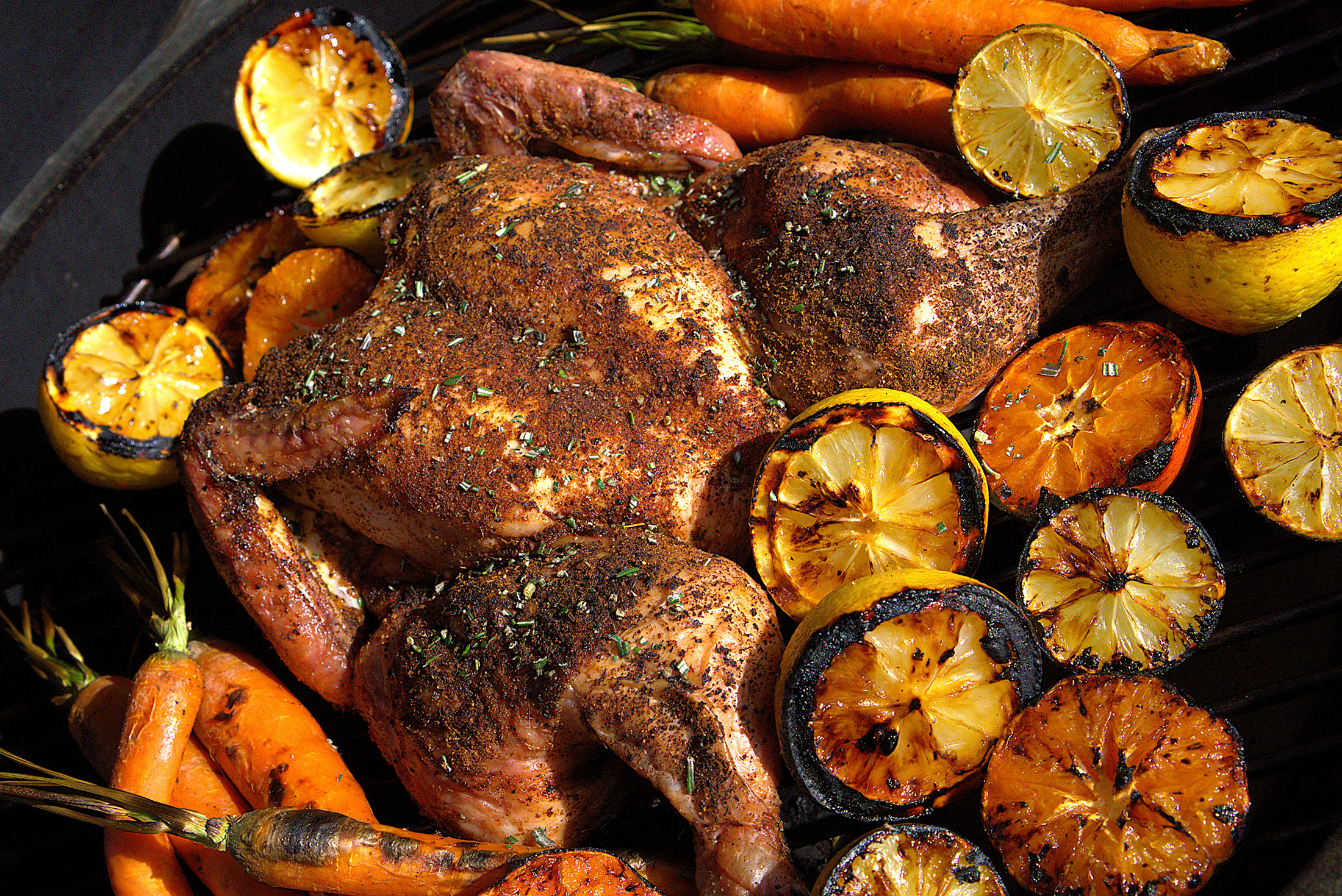 Cajun Spiced Spatchcock Chicken