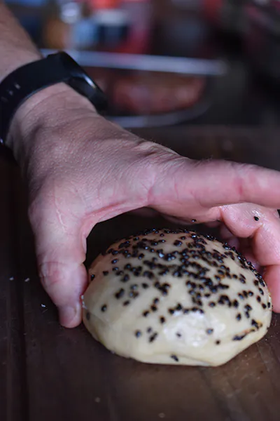 Korean Beef Bao Burger | Szechuan Teriyaki Sauce