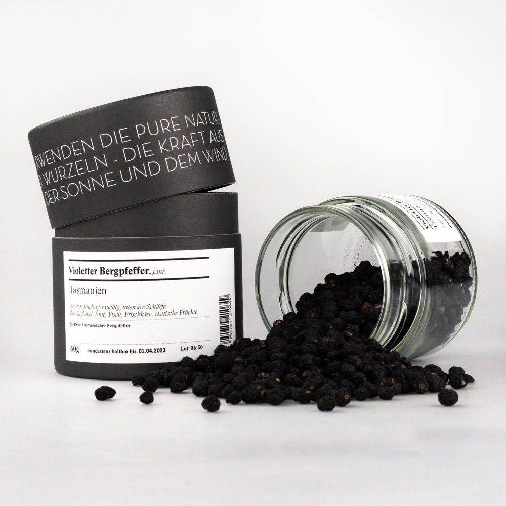 Violetter Tasmanischer Bergpfeffer, Australien Violetter Tasmanischer Bergpfeffer, Australien