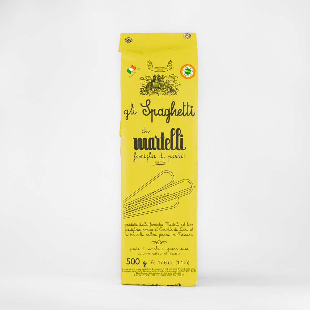Pasta Martelli, Spaghetti