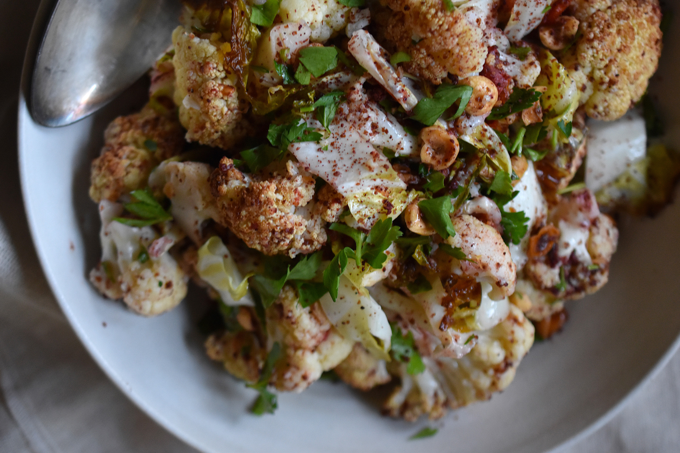Blumenkohlsalat | Haselnüsse | Sumach