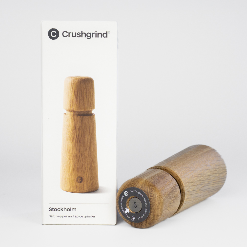 Gewürzmühle Stockholm, 17 cm, Eiche