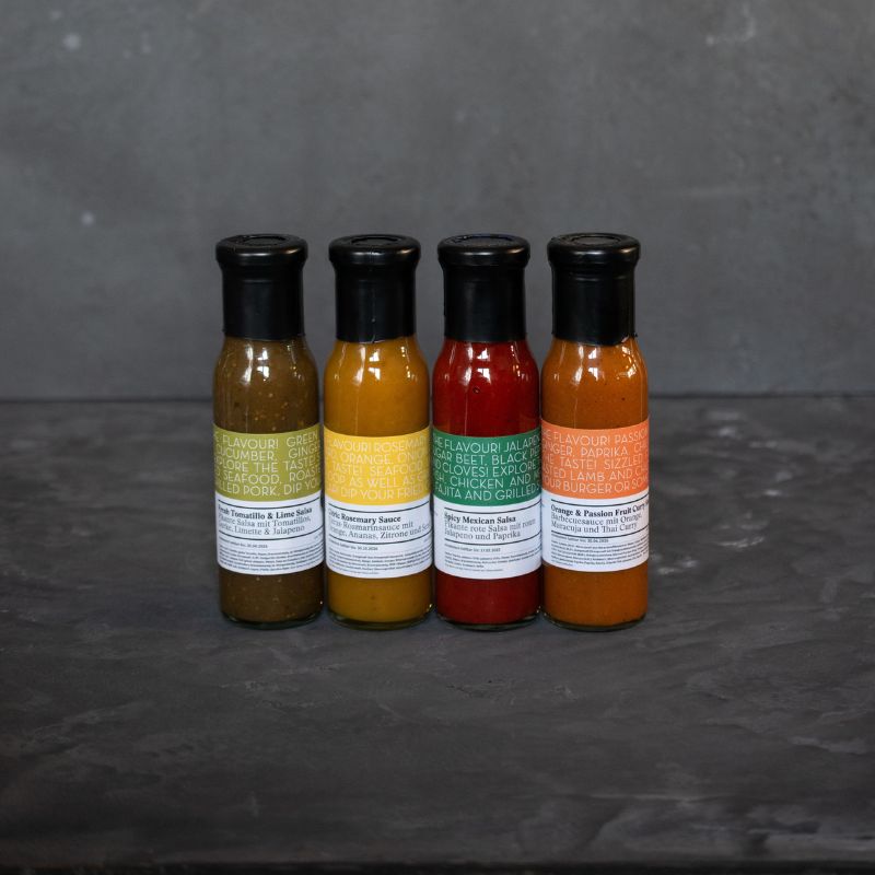 Saucen 4-er Set 'Die Fruchtigen'