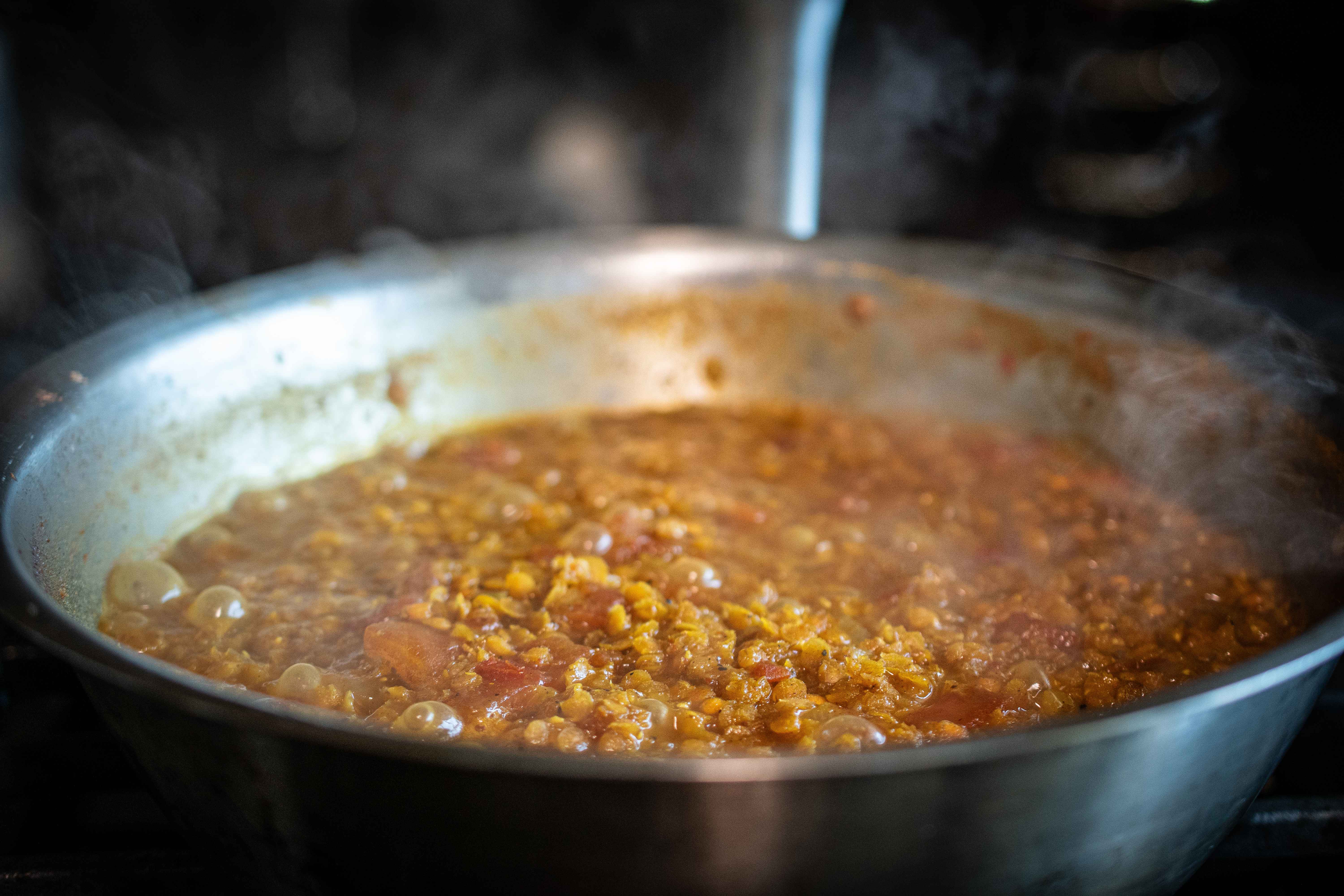 Rotes Linsendal | Dal Tadka | Tikka Masala | Garam Masala