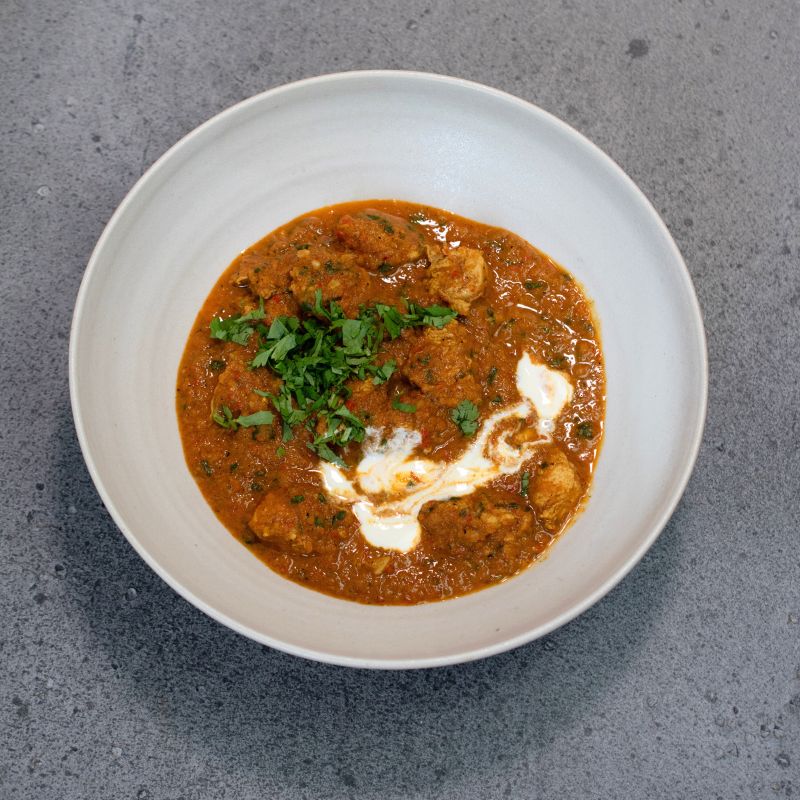 Curry, Madras, geröstet