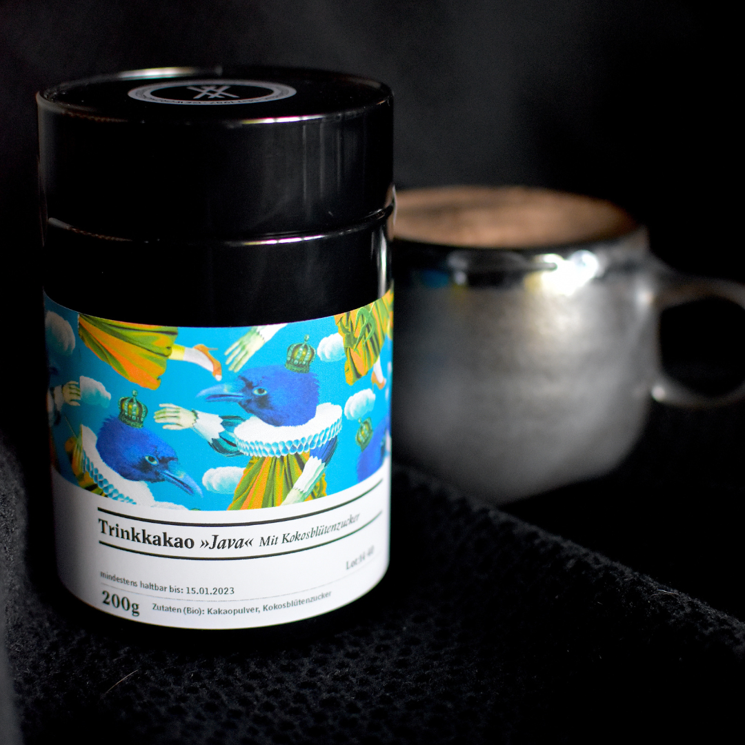 Kakao BIO, Java, Mit Kokosblütenzucker - 250g Nachfüllpack Kakao BIO, Java, Mit Kokosblütenzucker - 250g Nachfüllpack