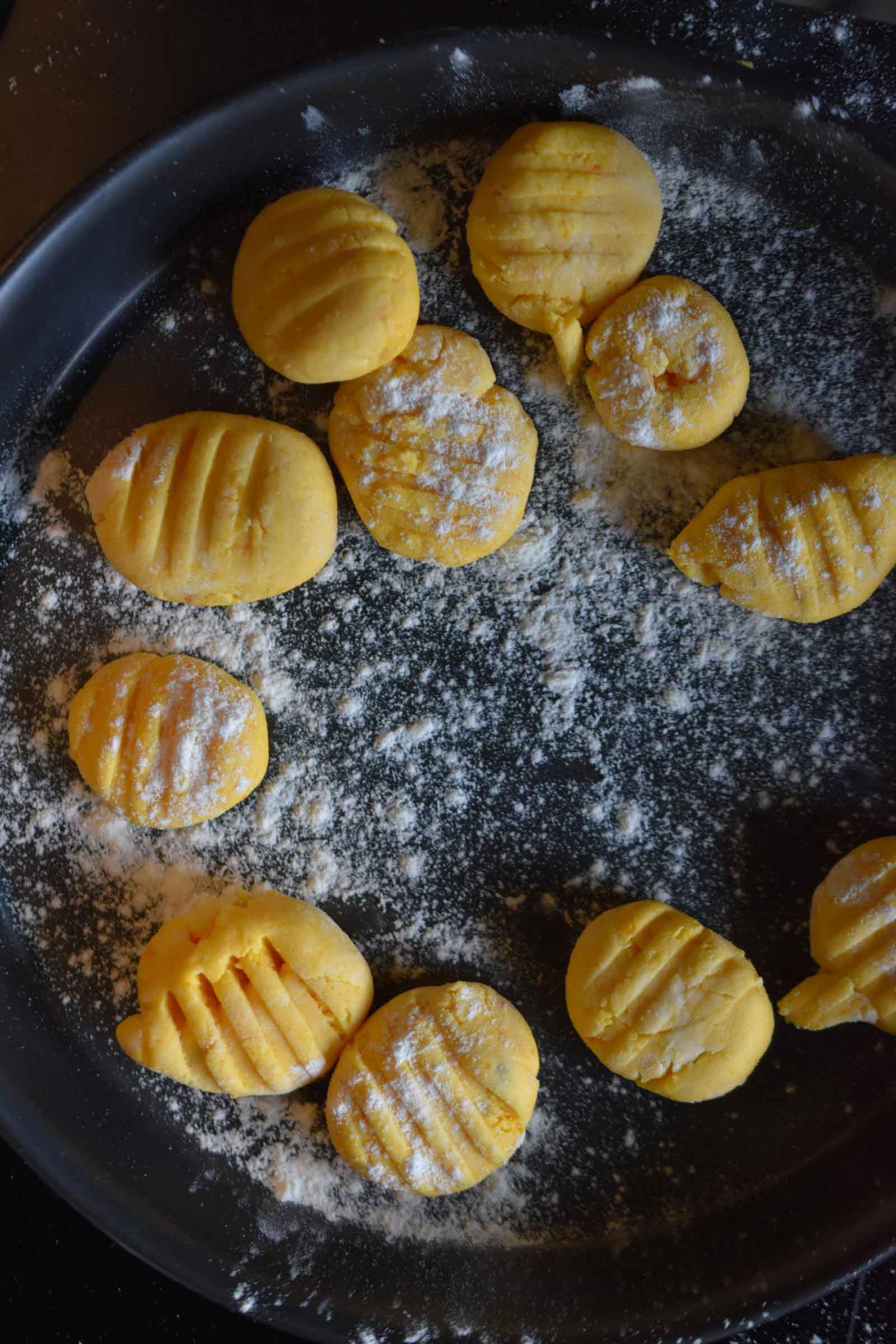 Kürbis-Gnocchi | Salsiccia | Pfifferling | Fresh Fish Seasoning