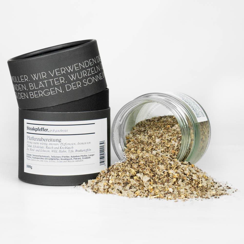 Steak Salz & Pfeffer, grob Steak Salz & Pfeffer, grob