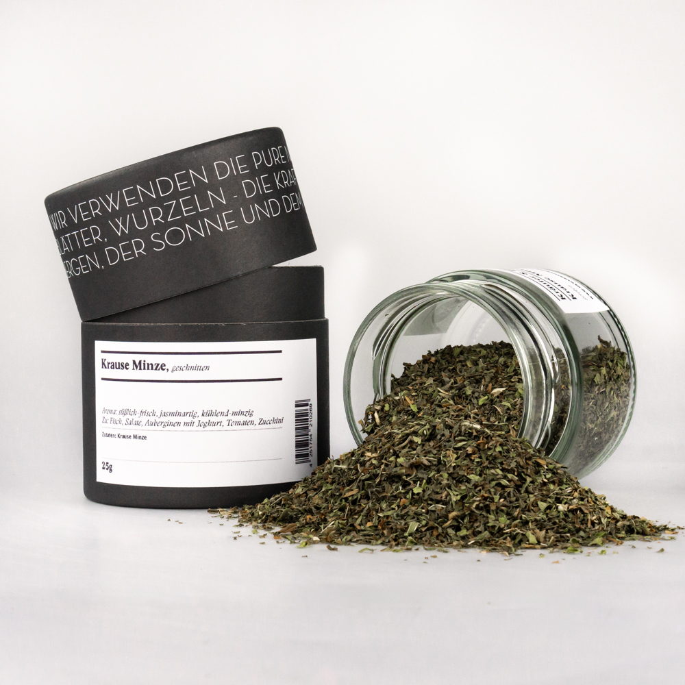 Krause Minze, geschnitten Krause Minze, geschnitten