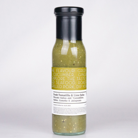 Sauce, Fresh Tomatillo & Lime Salsa