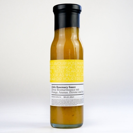 Citric Rosemary Sauce, Grillsauce
