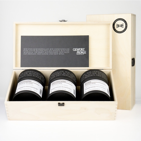 Geschenkbox (Holz) “Curry”