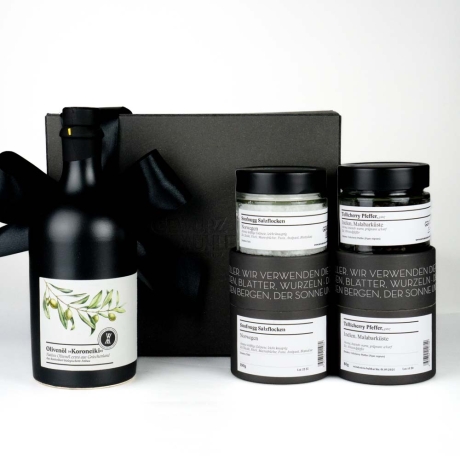 Geschenkbox “Öl, Salz & Pfeffer”